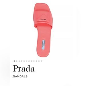 Prada Sandals Coral